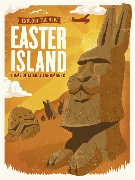 easter island travel brochure